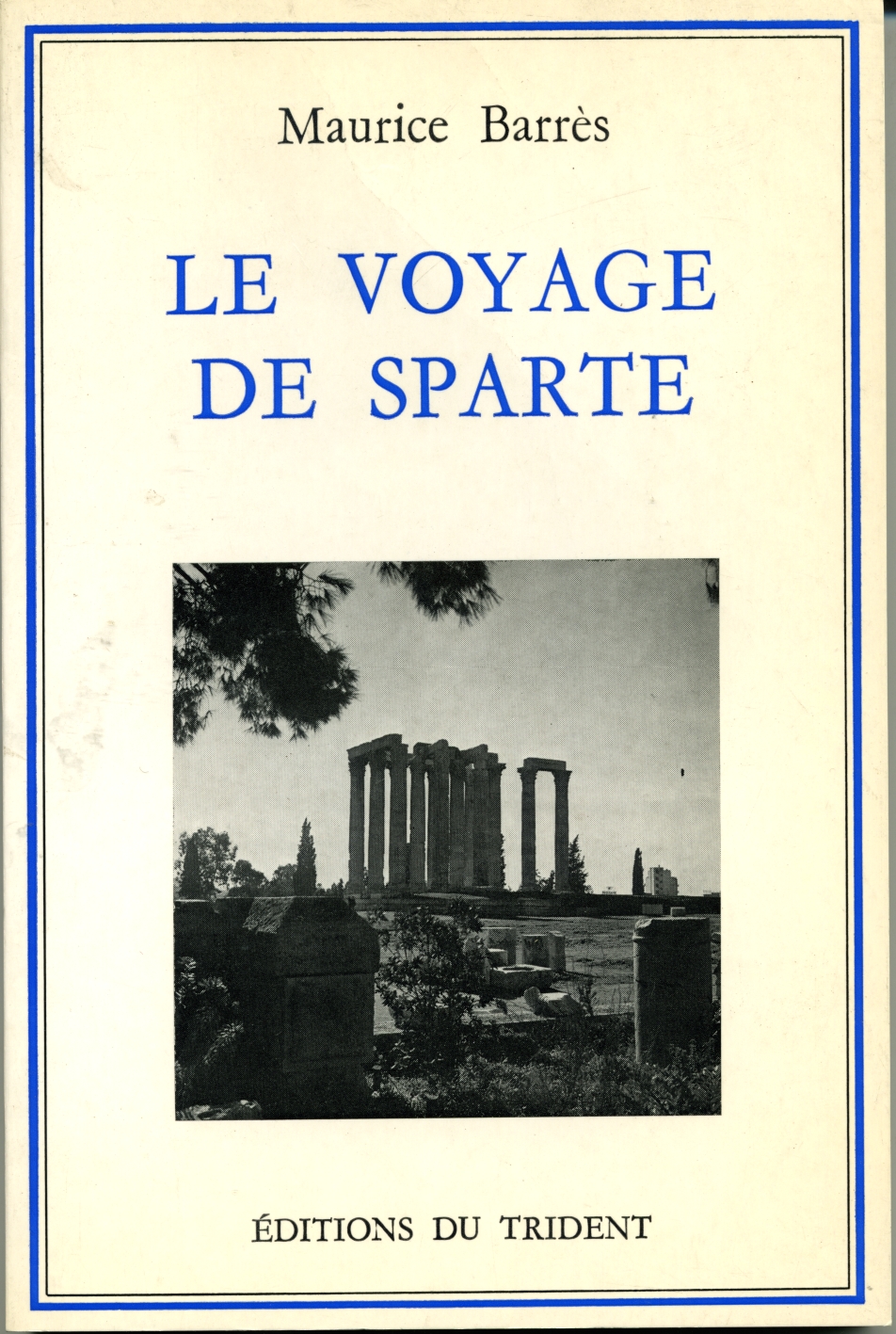 Couverture du livre Voyage de Sparte