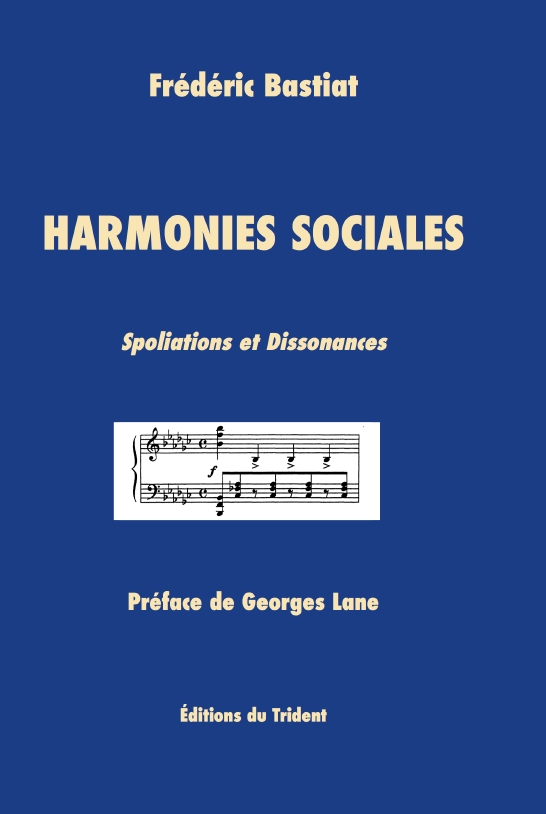 Couverture des Harmonies sociales